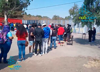 Largas filas en taquilla del Estadio Morelos ante juego Atlético Morelia VS Atlante