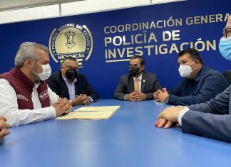 Alfredo Ramírez Bedolla interpone demanda ante la Fiscalía Especializada en Delitos Electorales en contra de Gobernador de Michoacán Silvano Aureoles…