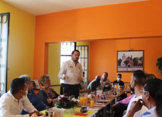 Empresarios y emprendedores cierran filas con Alex Ochoa para la reactivación económica de Cuitzeo