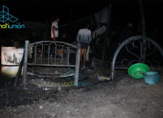 Incendio acaba con el patrimonio de 7 familias en la colonia Rubén Jaramillo