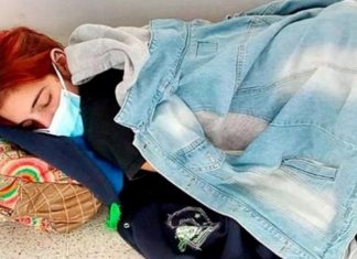 Joven mujer muere de Covid-19 en el piso, tras esperar varias horas una cama en Argentina