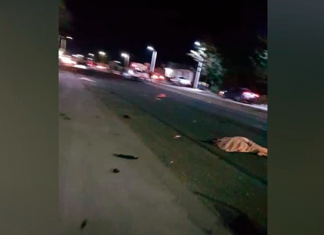 Tres personas mueren en un accidente entre una motocicleta y un automóvil, en Tuxpan