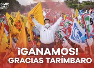 Con 10,924 votos Bladimir González gana la alcaldía de Tarímbaro; Michoacán