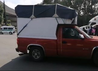 Normalistas inician bloqueos y toma de camiones en avenida Siervo de la Nación