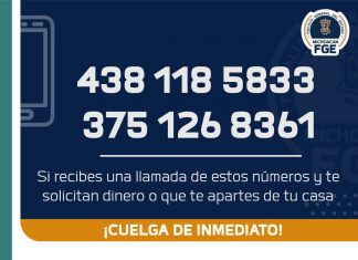 Localiza Fiscalía General a hombre víctima de extorsión virtual en Pátzcuaro