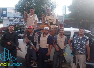 Hombres armados en #Morelia graban vídeo musical, se desconoce el nombre del artista