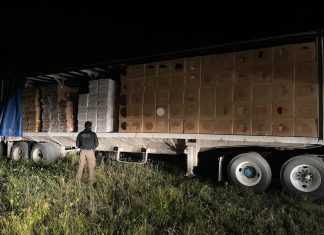 Aseguran siete millones de cigarros transportados de contrabando en México