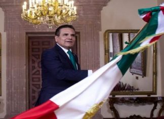 De forma virtual, y recalcando que en Michoacan hay violencia, fue como dio su ultimo grito Silvano Aureoles