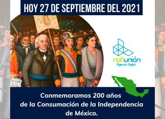 Conmemoramos 200 años de la Consumación de la Independencia de México.