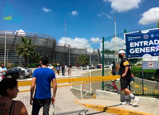 Se concluyó la segunda dosis de vacunación Pfizer en el Poliforum Morelia.