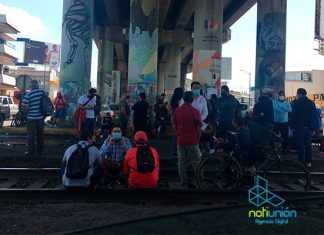 Suman 77 días de bloqueos en las vías del tren, #Michoacán ya sufre los estragos económicos.