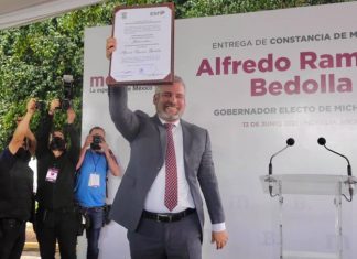 Hoy se resuelve el tema de la gubernatura de Alfredo Ramírez Bedolla, a las 17:00 horas el TEPJF dará a conocer la resolución