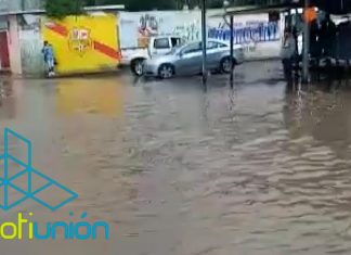 Se desborda río de Tarímbaro; ya hay casas y parcelas afectadas.