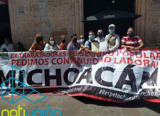 Extrabajadores del Seguro Popular despojados por INSABI piden a Elías Ibarra atienda su problemática y les de solución