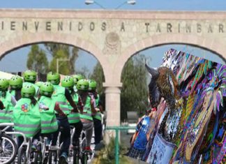 Hoy en #Tarímbaro habrá recorridos en bici oruga, música y torito en la Feria del Atole y el Tamal