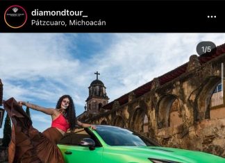 Diamond Tour 2021 ! Desfile de autos exóticos para Noche De Muertos en Morelia