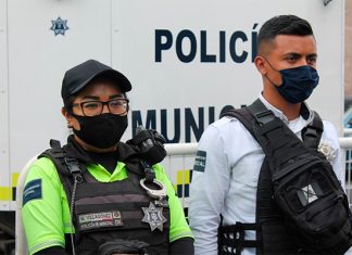 Instala Policía Morelia torre de vigilancia móvil en inmediaciones del Santuario de Guadalupe