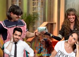 La burla que Omar Chaparro le hizo en televisión a la actriz Anahí por su anorexia.