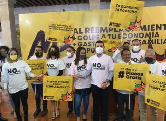 PRD lanza campaña » No al reemplacamiento» en #Michoacán