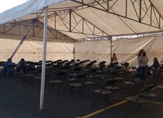 C.U, Venustiano y Estadio Morelos sin largas filas para vacunación de refuerzo a personas de 60 años de edad en adelante