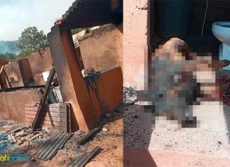 Queman casas y animales en #Tzitzio, la ola de violencia desplazó a familias michoacanas que se quedaron sin hogar