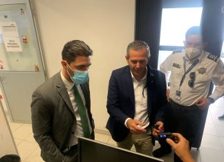 Morelia comparte innovación en seguridad con presidente de Sahuayo