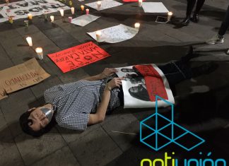 Periodistas en #Morelia se manifestaron en memoria de los compañeros asesinados en Tijuana y Veracruz