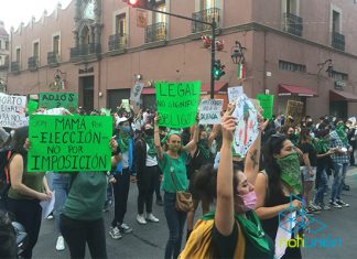 Iniciativa pro aborto detenida y sin ser atendida a casi un año de ser presentada.