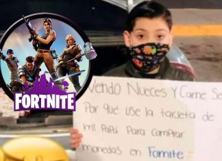 Este es el castigo que recibió un niño por gastar dinero de sus padres en Fortnite.
