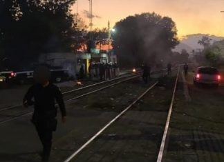 Policía #Michoacán mantiene dispositivo preventivo en vías férreas en Caltzontzin