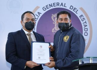 Entregan Certificado Único Policial a policías de investigación de la #FGE