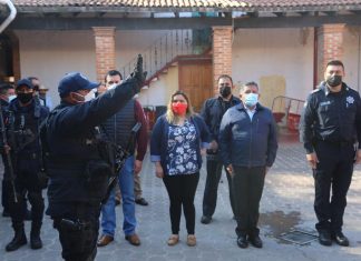 En #Contepec, SSP ratifica nuevos director y subdirector de Seguridad Pública