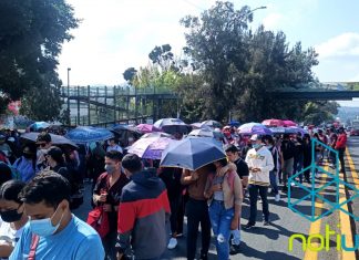 Inicia marcha de la #CNTE de #Xangari a Palacio de Gobierno