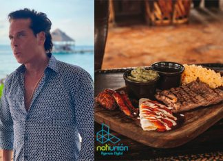 Roberto Palazuelos recicla comida en su hotel de Tulum.