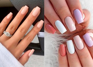 Uñas cuadradas en tendencia para este 2022