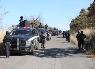 Dispositivo de seguridad en San José de Gracia para preservar el orden público y la tranquilidad