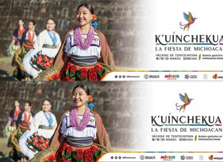 Todo listo para la K’uinchekua, la Fiesta de Michoacán