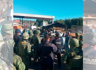 SSP, Ejército, GN y FGE llegan a Nuevo San Juan para brindar seguridad luego de una intensa balacera