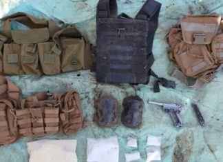 Asegura SSP más de kilo y medio de metanfetamina y un arma de fuego, en Morelia