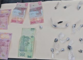 SSP asegura a presunto distribuidor de droga, en Morelia