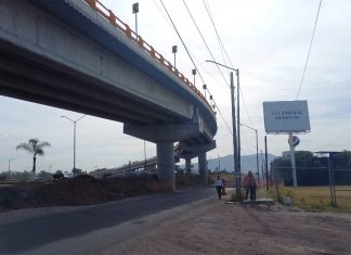 10 de abril es la fecha para la apertura de la obra de salida salamanca; el puente ya esta abierto a la circulación vehicular