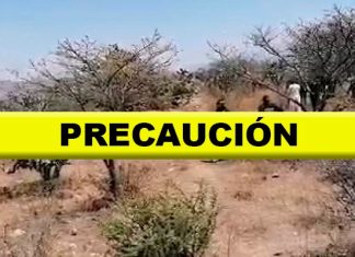 Localizan un hombre muerto en «La Nopalera» cerca de la colonia Satélite, el cuerpo estaba cubierto con piedras