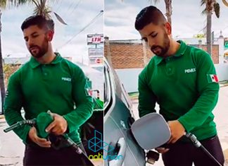 Trabajador de gasolinera en Michoacán se viraliza por guapo, en #TikTok