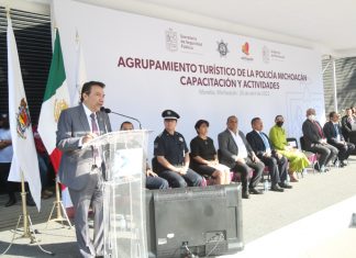 La SSP presenta el Agrupamiento de la Policía Turística con el apoyo de la Secretaría de Turismo