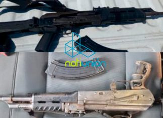 Dos sujetos con armas de fuego y equipo táctico son detenidos por la SSP, Sedena, FGE y PM