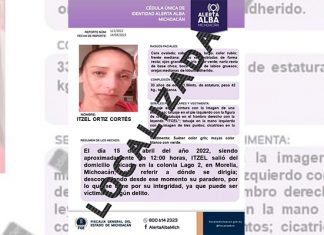 Desactiva FGE alerta Alba al localizar a mujer reportada como desaparecida en Morelia