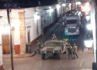 #Cuitzeo Ejército mexicano detiene pipa con combustible robado
