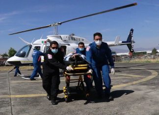 Servicios Aéreos de la SSM especializados en la transportación aeromédica