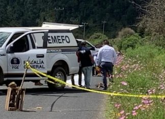 Abandonan un sujeto ejecutado a la orilla de la carretera a Paracho