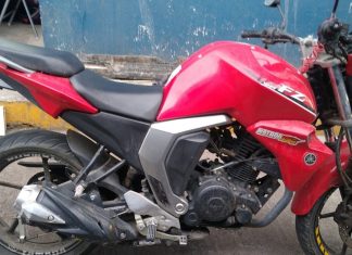 Policía Michoacán logra recuperar en poco minutos una motocicleta que había sido robada